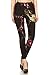 R757-OS Liquid Art Print Fashion Leggings