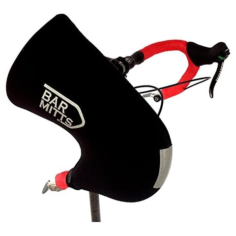 Bar Mitts Road Bike End Shifters Bar, Black Cover