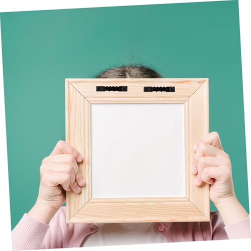 Image of KALLORY 100pcs Metal Photo Frame Hanging Hangers Kit Canvas Hanger Screws Frame for Wall Decor
