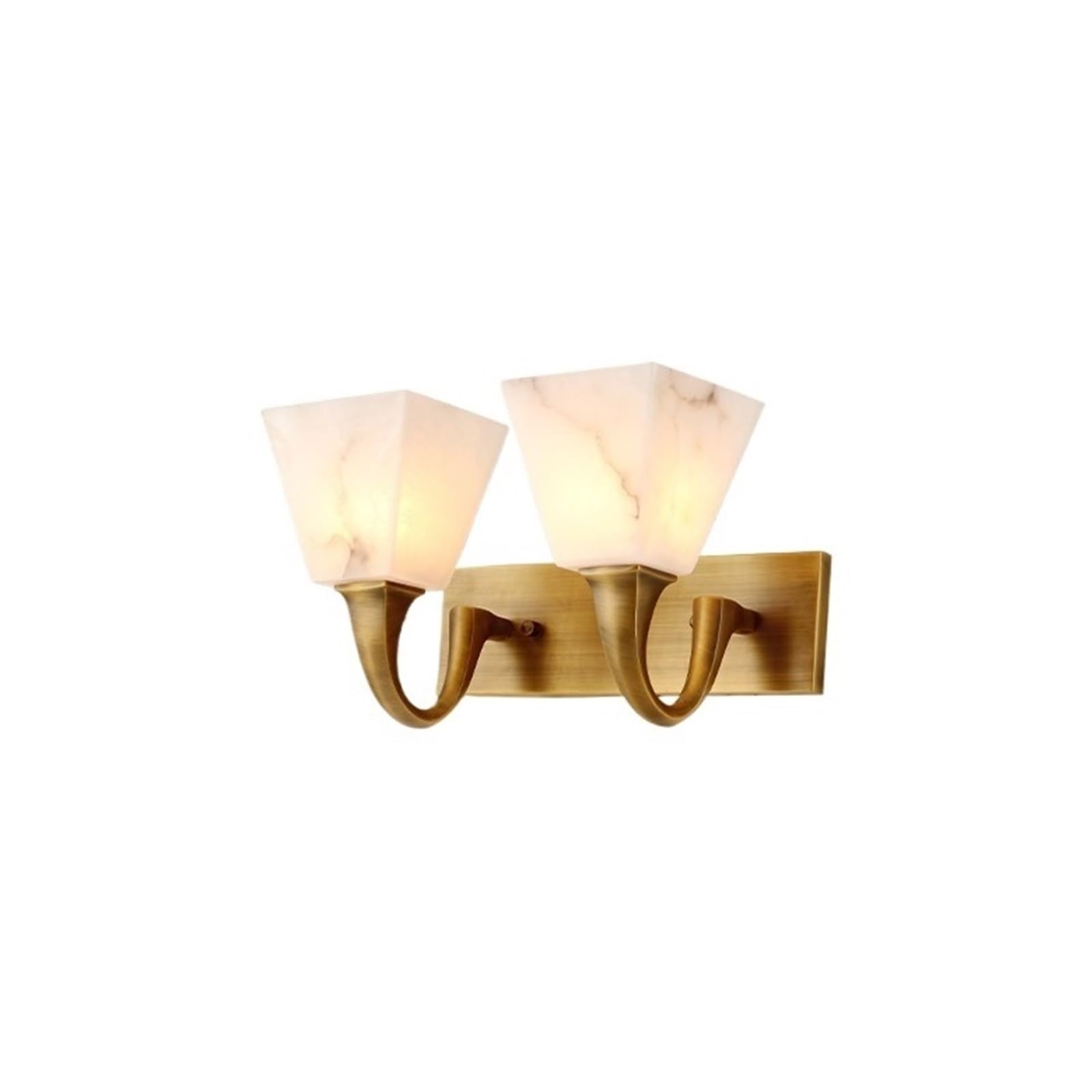 ZYYANSHOP Wall lamp Living Room Corridor Hallway Entrance Lamp Copper Marble Decoration Bedroom Bedside Lamps