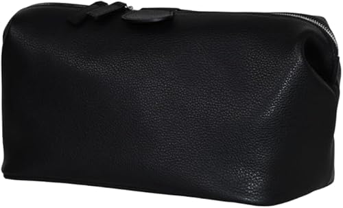 Miniatura 10 de Leather Luxury Sport Beauty Case Toiletry Bag  Handmade to Order in Italy, Soft Pebble-Grain  Travel Accessories Pouch, Full Grain Leather