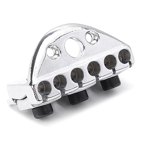 ULDIGI Guitar Nut Kit Metal Tremolo Locking Nut for Electric Guitar Replacement 2 Screws 1 Wrench