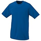Augusta Sportswear MEN'S WICKING T-SHIRT L Royal