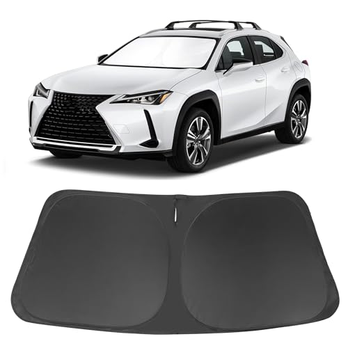 Protetor solar de para-brisa personalizado para 2019-2026 Le-xus UX 200/250h/260h/300h/300e acessórios para-sol dobrável bloqueador solar protege o carro de raios solares e danos causados pelo calor