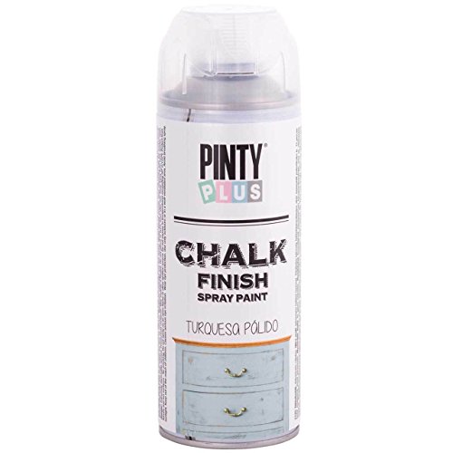 PINTYPLUS CHALK 796 Pintura Spray a la Tiza 520cc Turquesa Palido CK796, Pale Turquoise, Estándar