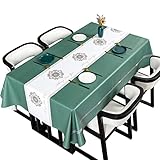 Leinwand TableClothTableClothrectangular Schreibtisch Tablot hpvc Kaffeebezug Tischdecke(140x230cm)