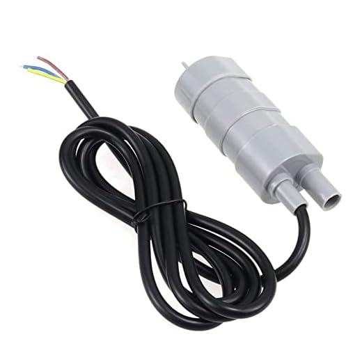 DIFCUL Bomba de agua sumergible de 12V, 840L/H bombas de alto flujo para autocaravanas estanque acuario Fuentes, de mesa Jardines de agua de estanque, bomba de sistemas hidropónicos