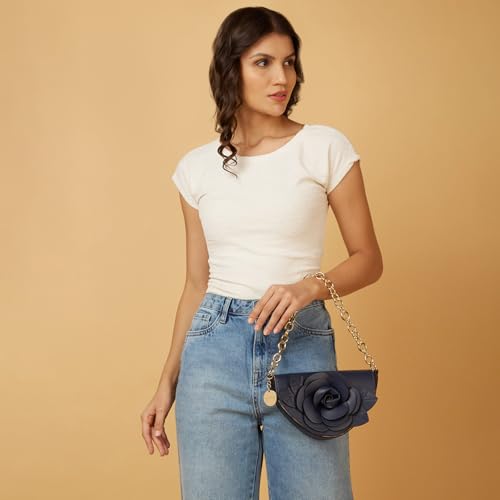 Image of Caprese Bloom Sling Small Bag for Women|Adjustable and Detachable Strap for Comfortable Wear|Versatile Handbag for Everyday Use, Travel, and Special Occasions