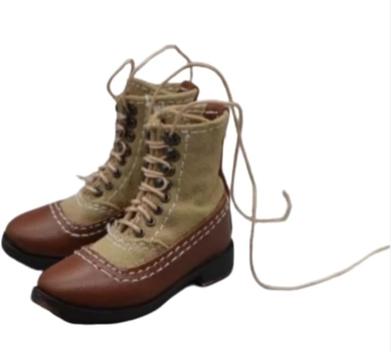 1/6 Male Doll Shoes Boots Model for 12''WWII MG34 Machine Gunner