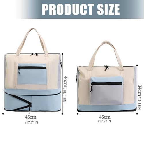 Sac de voyage extensible pour solutionner le manque de place en voyage - 4