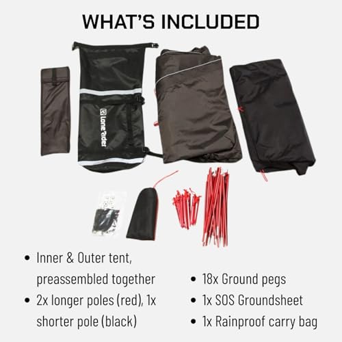 Carpa de Moto con Compartimento para Bicicleta para 2 Personas miniatura 2