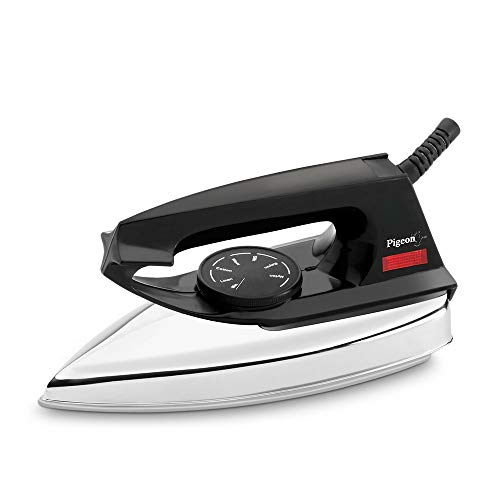 Pigeon by Stovekraft Glide 750-Watt Electric Dry Iron (Black)