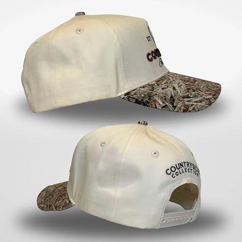 Vintage Western Trucker Hat | Men & Women | Country Cute Caps for Cowgirls Cowboys | Camo Denim Embroidered Cotton | Snapback3