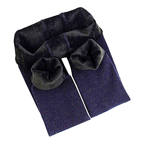 Yodensity niña invierno Leggings elástico cálido grueso mallas para 4  12 años