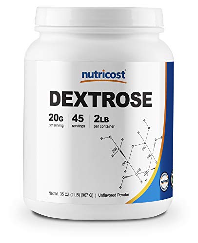 Nutricost Dextrose Powder 2 LBS - Non-GMO, Gluten Free