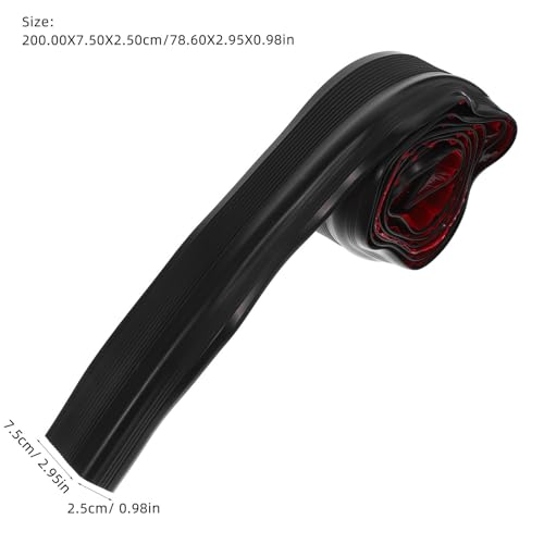 Cinta antideslizante para peldaños interiores con protector de bordes de pvc negro 2