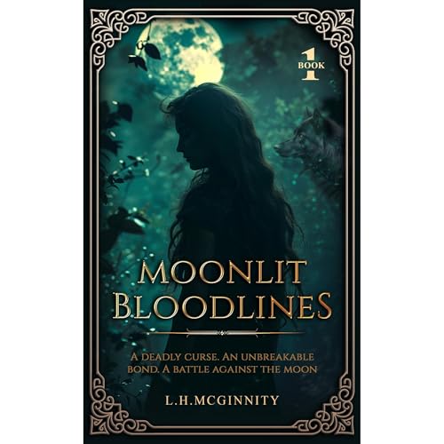 Moonlit Bloodlines Audiolibro Por L. H. McGinnity arte de portada