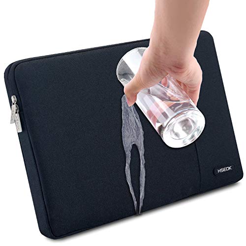 Laptop Sleeve 13 Inch Case Briefcase Compatible With 13 Inch Macbook Air M1 M2 A2337 A2179 A1932 A2681, Macbook Pro M1 M2 A2338 A2251 A2289 A2159 A1989 A1706 A1708, Water Resistant Handbag,Deep Black #TOP3