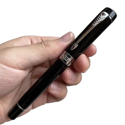 Stylo-plume doré anti bavure pointe fine EF pour écriture propre nette