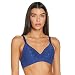 Hanes Women's Fuller Coverage Wirefree Bra with Foam Cups, In The Navy, Medium