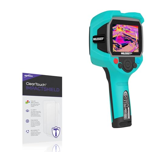 BoxWave Screen Protector Compatible With Mileseey TR256C Industrial Thermal Imager - ClearTouch ImpactShield (2-Pack), Impenetrable Screen Protector Flexible Film