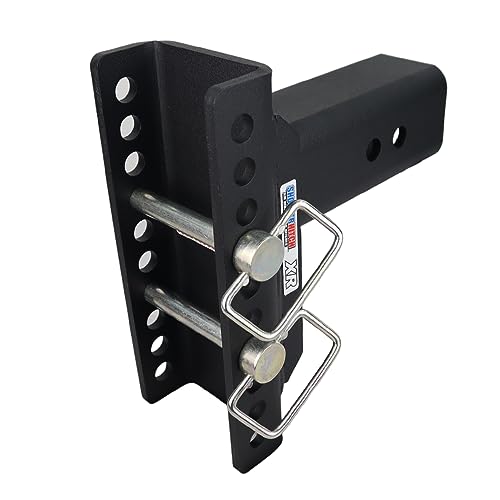 Shocker XR Adjustable Drop Hitch Base Frame Only with Pins, Fits 3