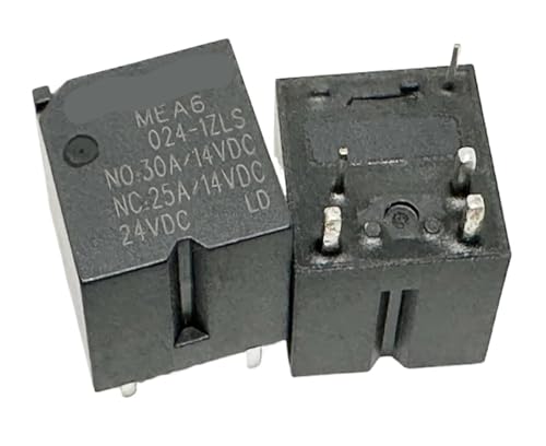 Relé 24V 30A de 5 pines para esquemas eléctricos industriales y automoción pesada