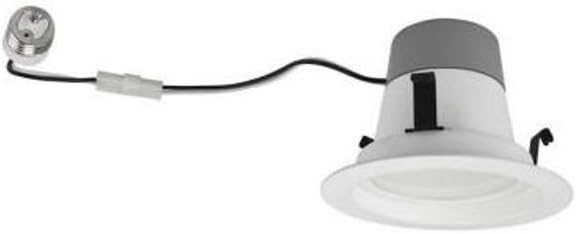 TCP 50W Equivalent, LED 4-inch Recessed Can, Downlight Retrofit Kit, Dimmable, Soft White
