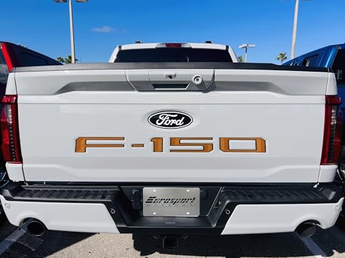 Image of Eurosport Daytona- Compatible with 2021-Current, Ford F150 Standard Tailgate Letters (Tremor Edition)