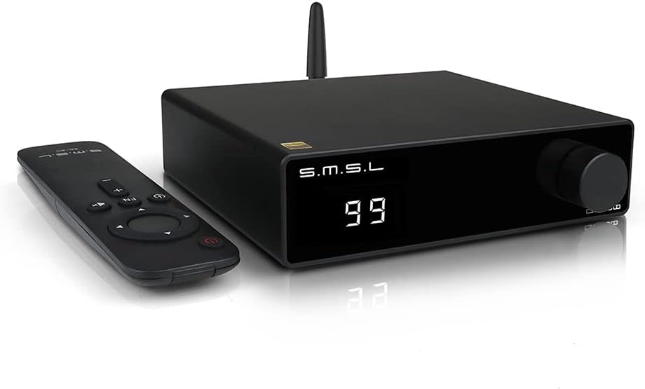 SMSL DO100 USB DAC ES9038Q2Mx2 OPA1612x4 Bluetooth 5.0 DSD512 32bit