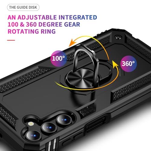 Coque Samsung A15 protection militaire robuste avec anneau intégré - 5