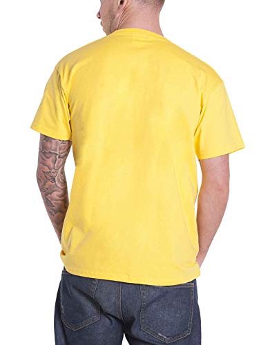 Rolling Stones The T Shirt No Filter Tour Tongue Nouveau Officiel Homme Jaune - Les Beatles, Paul McCartney, John Lennon, RIngo Starr, George Harrison Rolling Stones The T Shirt No Filter Tour Tongue Nouveau Officiel Homme Jaune – Image 3