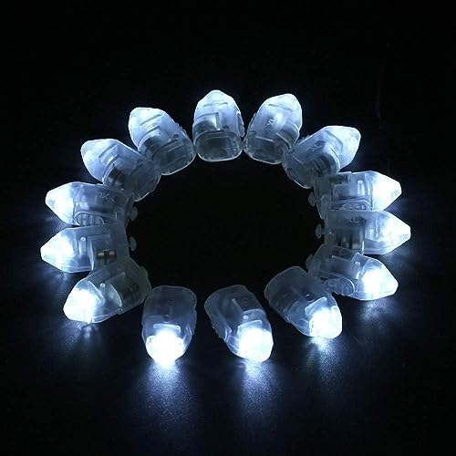50個 LEDバルーン 光るバルーン LED風船 提灯ライト バルーン用LEDライト LED 装飾ライト ライト付き LED 雰囲気ライト 風船 装飾 誕生日 クリスマス 結婚式 お祭り (ホワイトライト)