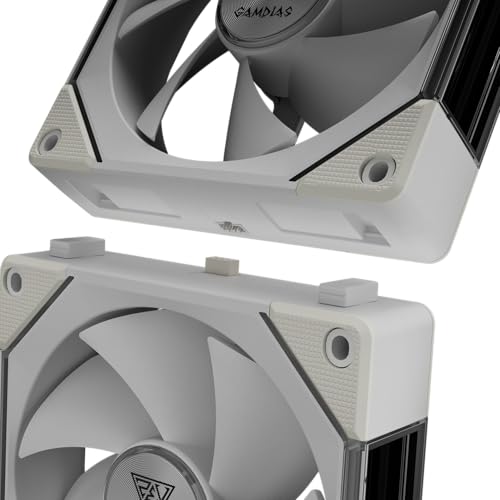 Image of Gamdias Aeolus P2-1203U WH White ARGB 3 Fans 120mm Controller Kit