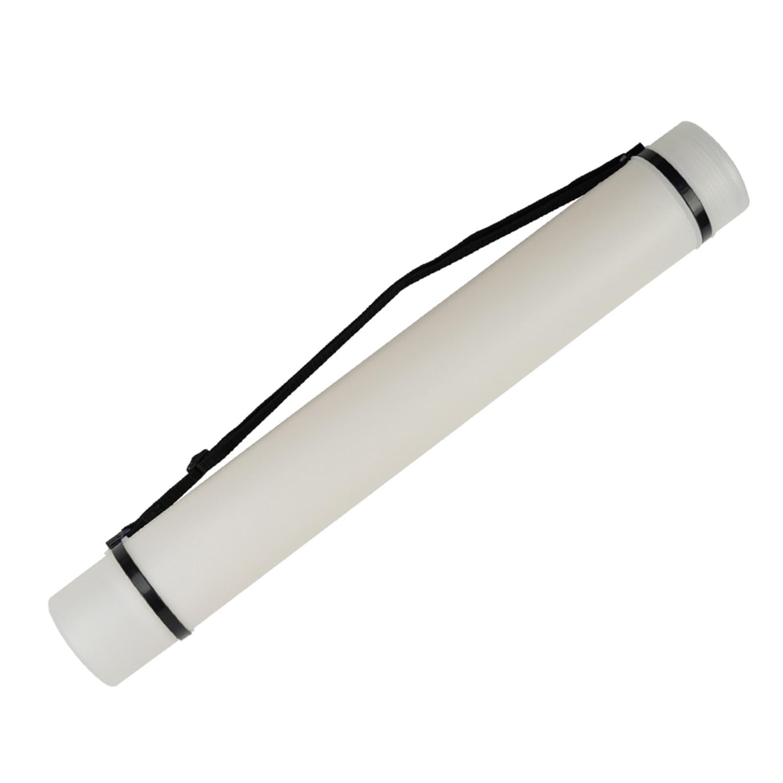 Uqezagpa Telescoping Tube Poster Tube Poster Carrying Case Storage Holder with Carrying Strap Expandable Telescoping Document Holder