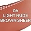 Light Nude Brown Sheer