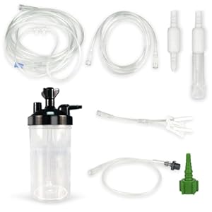 Oxygen Humidifier Bottle Set, Compl...
