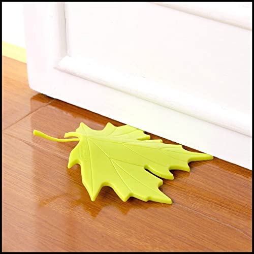 Tope de puerta MESKEL con silueta de hoja de arce para un hogar cálido 4
