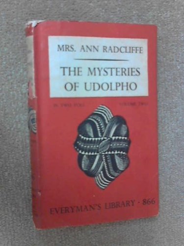 The Mysteries of Udolpho: Vol. 2 B000RXY2DQ Book Cover
