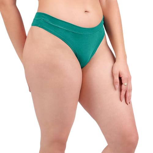 Image of Women's Merino Classic Thong By Woolly | RWS Certified | Soft, Breathable, Seattle Designed