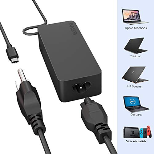 65W USBC TypeC Laptop Charger For HP Chromebook X360