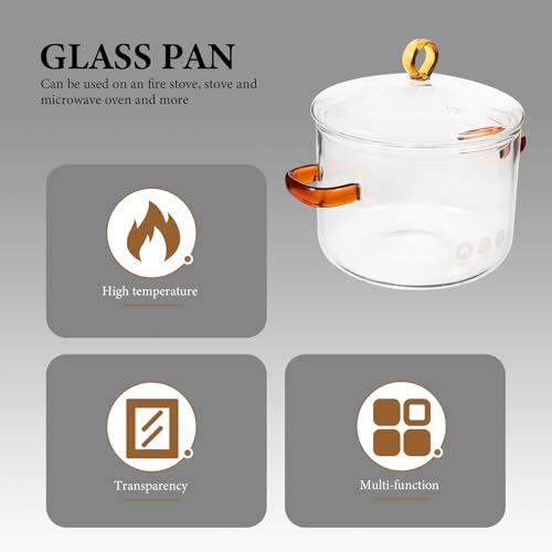 Marmite en verre borosilicate 1,9l pour surveiller la cuisson sans brûler - 5