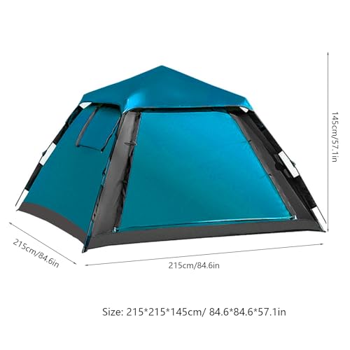 Carpa automática para camping 3-4 personas resistencia al agua miniatura 6
