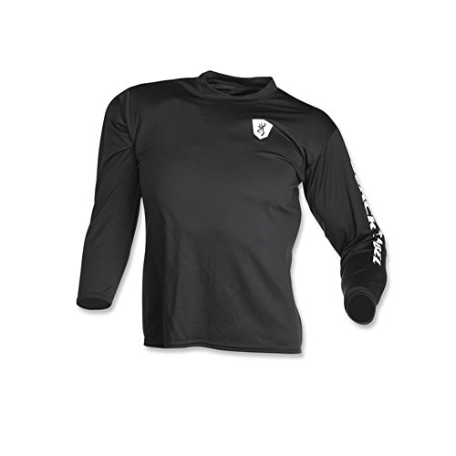 Browning Performance Long Sleeve Shirt, Black, X-Large