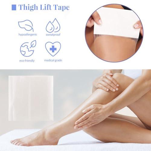 20 Stück Thighlifting Aufkleber,Straffende Beine Aufkleber,Thigh Lifting Tape,Straffungspflaster,Abnehmen Patches,Leg Slimming Patches, Straffendes & Cellulite-Reduzierendes Oberschenkelpflaster