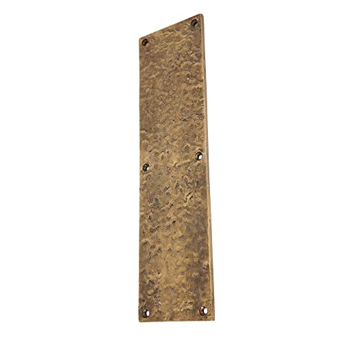 SKANDH Bronze Push Plate for Door, 11.5" X 3" Inches
