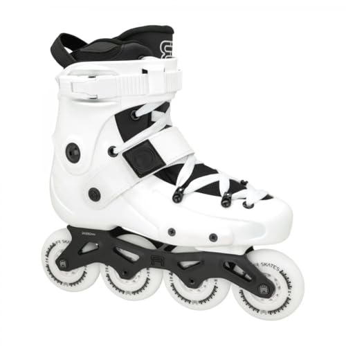 FR Skates - FRX 80 White - Adult Urban Inline Skates (EU 43 - US 10)
