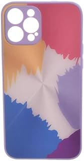 جراب حماية صلب من المطاط لموبايل ايفون 12 برو ماكس، متعدد الالوان، كود 4