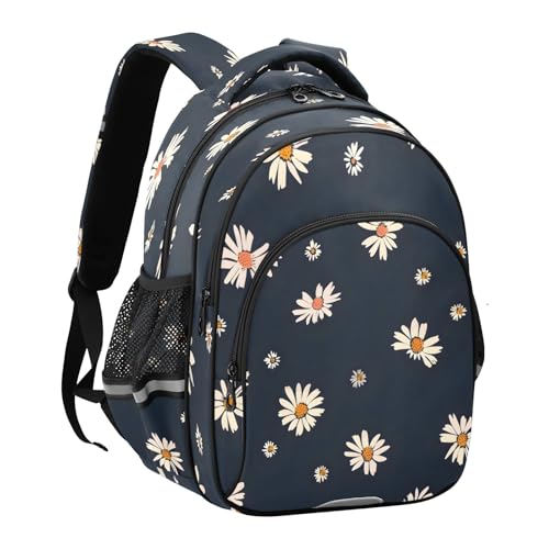 Little Daisy Seamless Backpack For Girls Kindergarten Elementary Bookbag Lightweight Childrens School Bag,Medium2