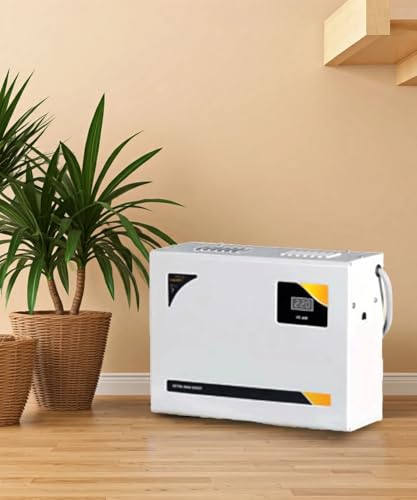 Image of V-Guard VE 400 Voltage Stabilizer AC 1.5 ton 90-300V (White)